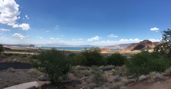 View of Lake Mead from Visitor Center
